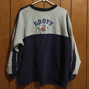 Vintage 90s Disney Goofy Sweatshirt